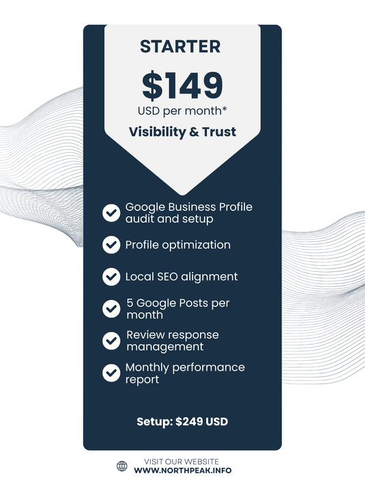 Starter — Visibility & Trust